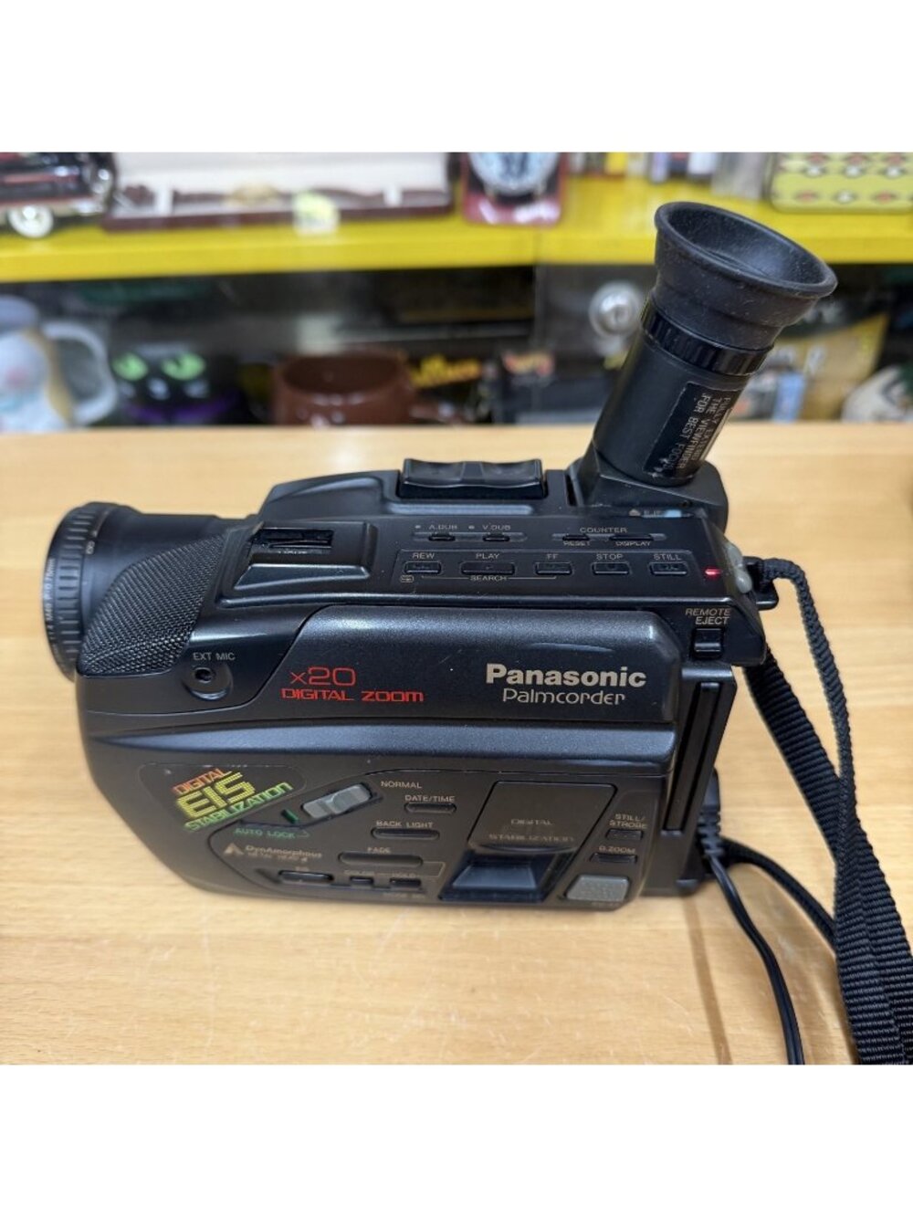 Panasonic PV-43 Vhs-c camcorder Black tape format 20x digital zoom *No Battery*